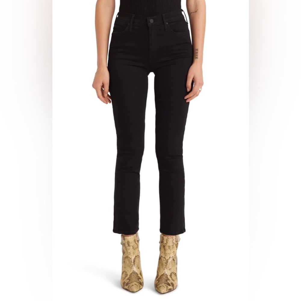 MOTHER The Mid Rise Dazzler Ankle I’m Not Guilty, size 28